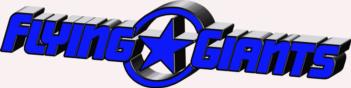 3 Dimensional Flying Giants decal - blue rc digital decal